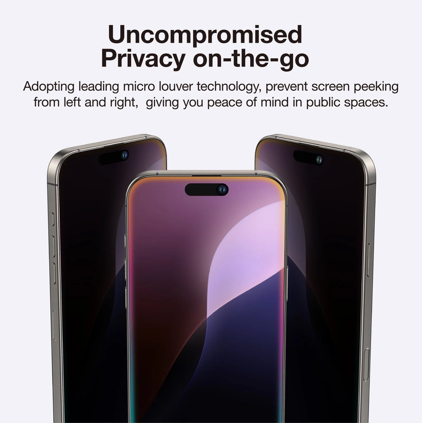 Verre Trempé Anti Espions - EverShield